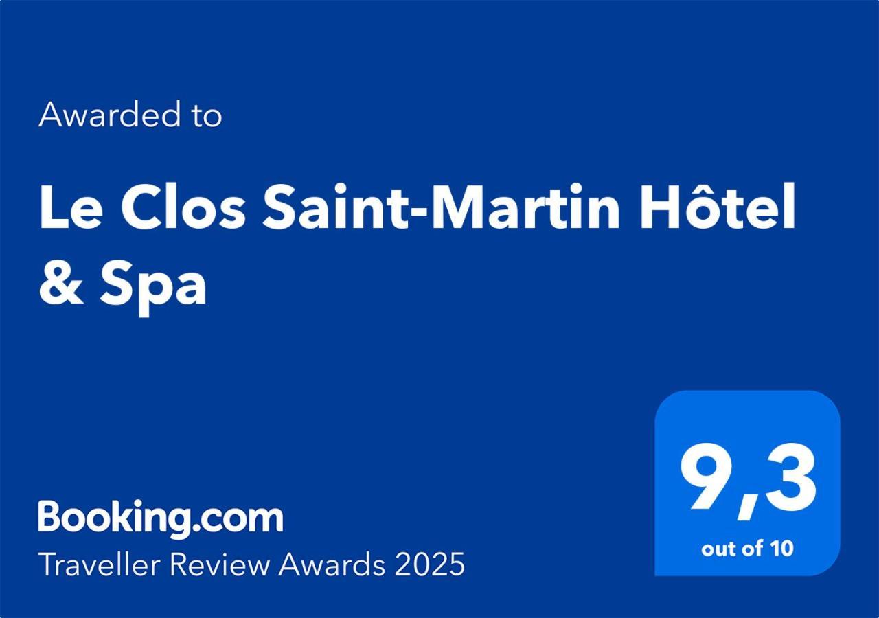 Le Clos Saint-Martin Hotel & Spa Dış mekan fotoğraf